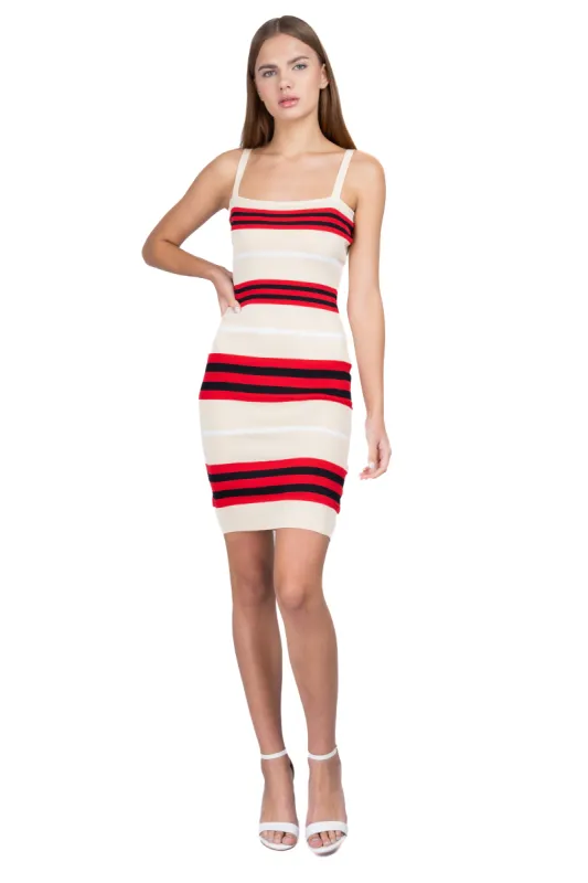 Vestido tirantes rayas sold by Shasa