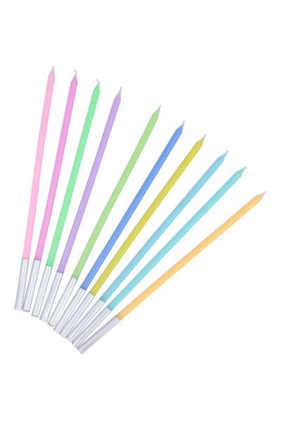 Set 10 piezas vela arcoiris sold by Shasa product image thumbnail 2