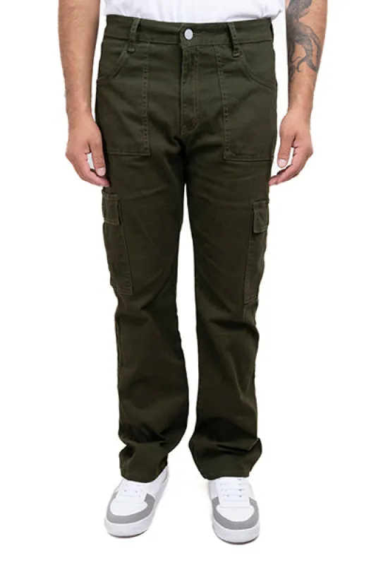 Pantalón recto bolsos cargo sold by Shasa