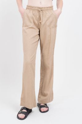 Pantalones de lino cargo sold by Shasa