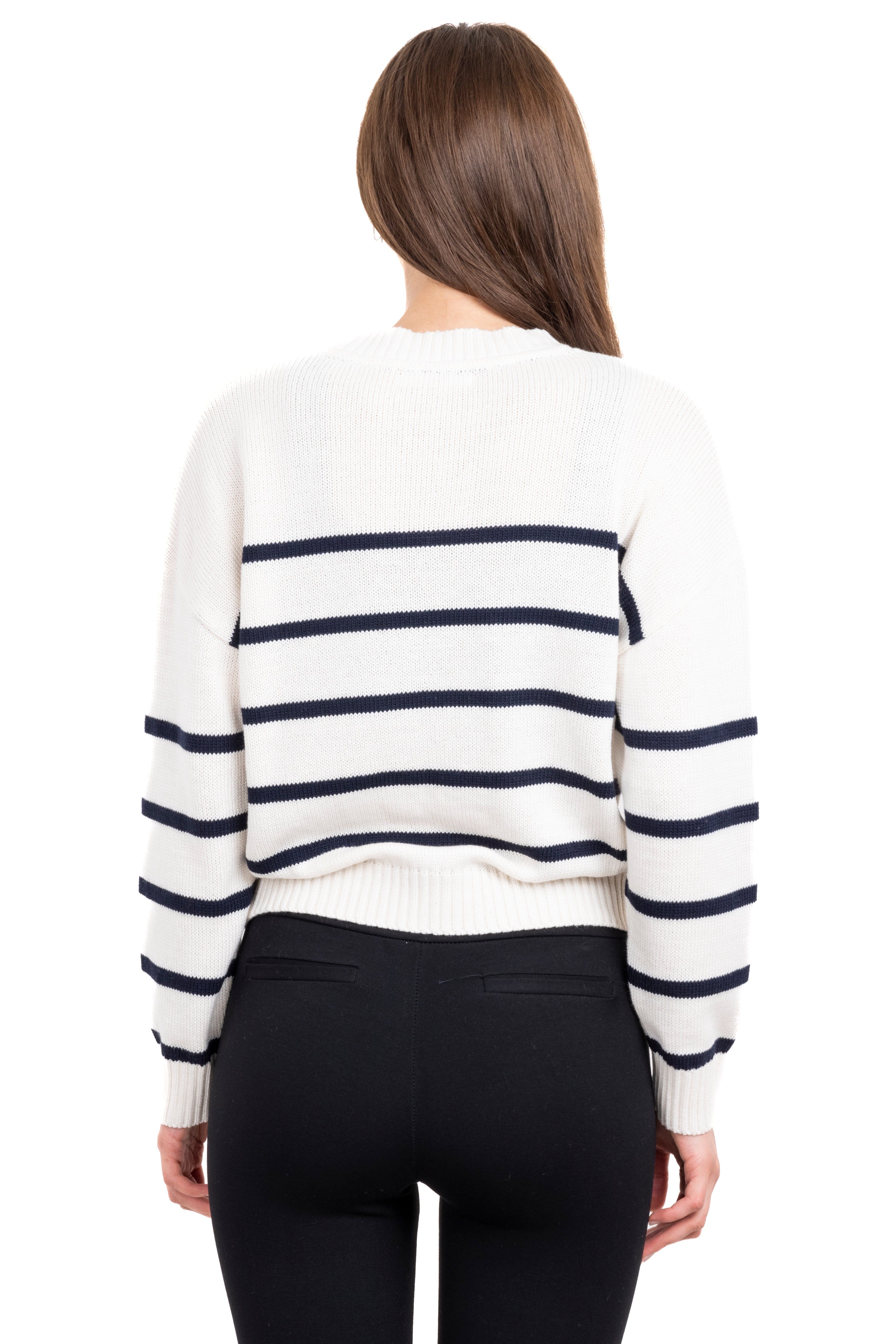 Suéter tejido rayas bicolor sold by Shasa product image thumbnail 4