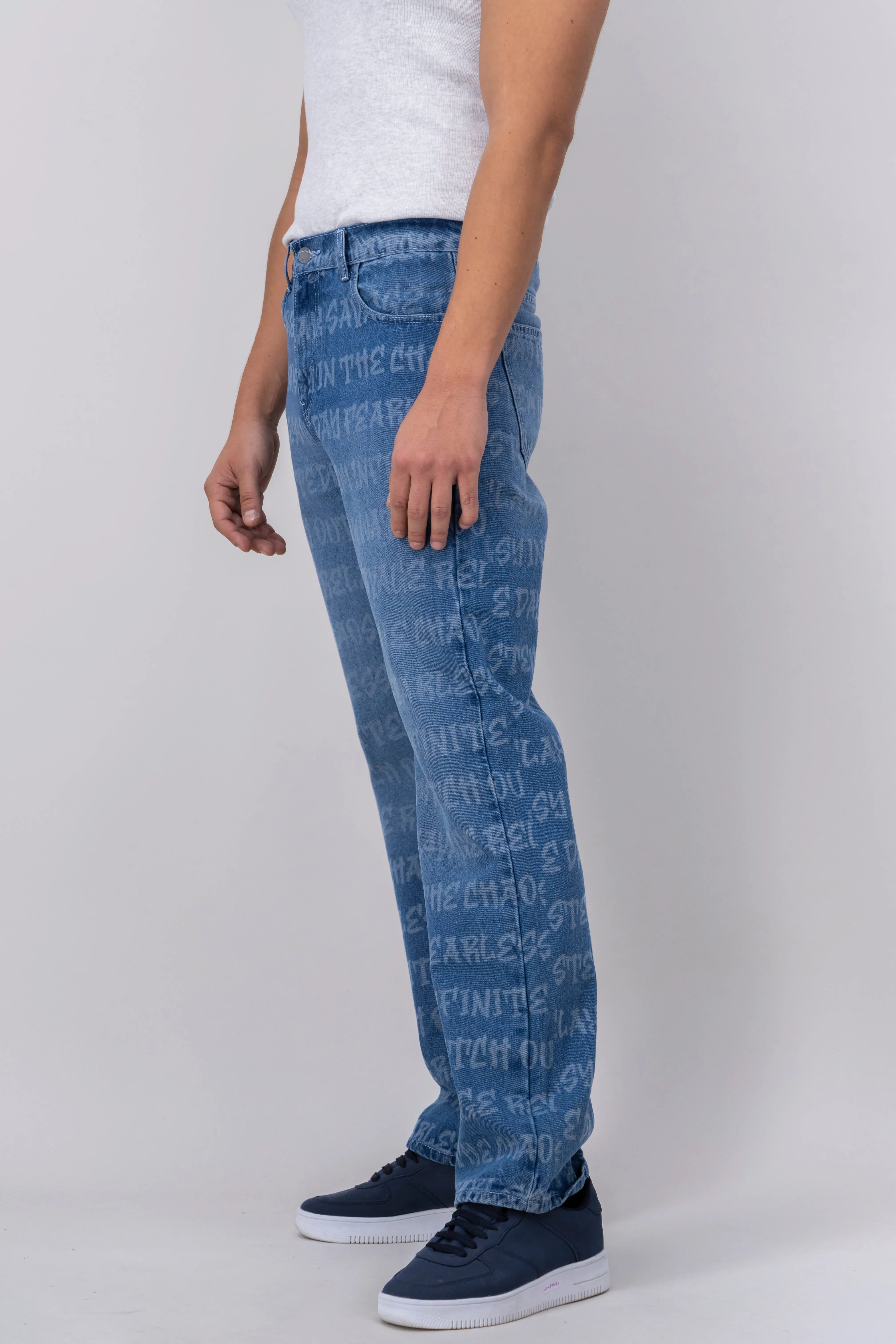 Jeans lettering straight sold by Shasa product image thumbnail 2