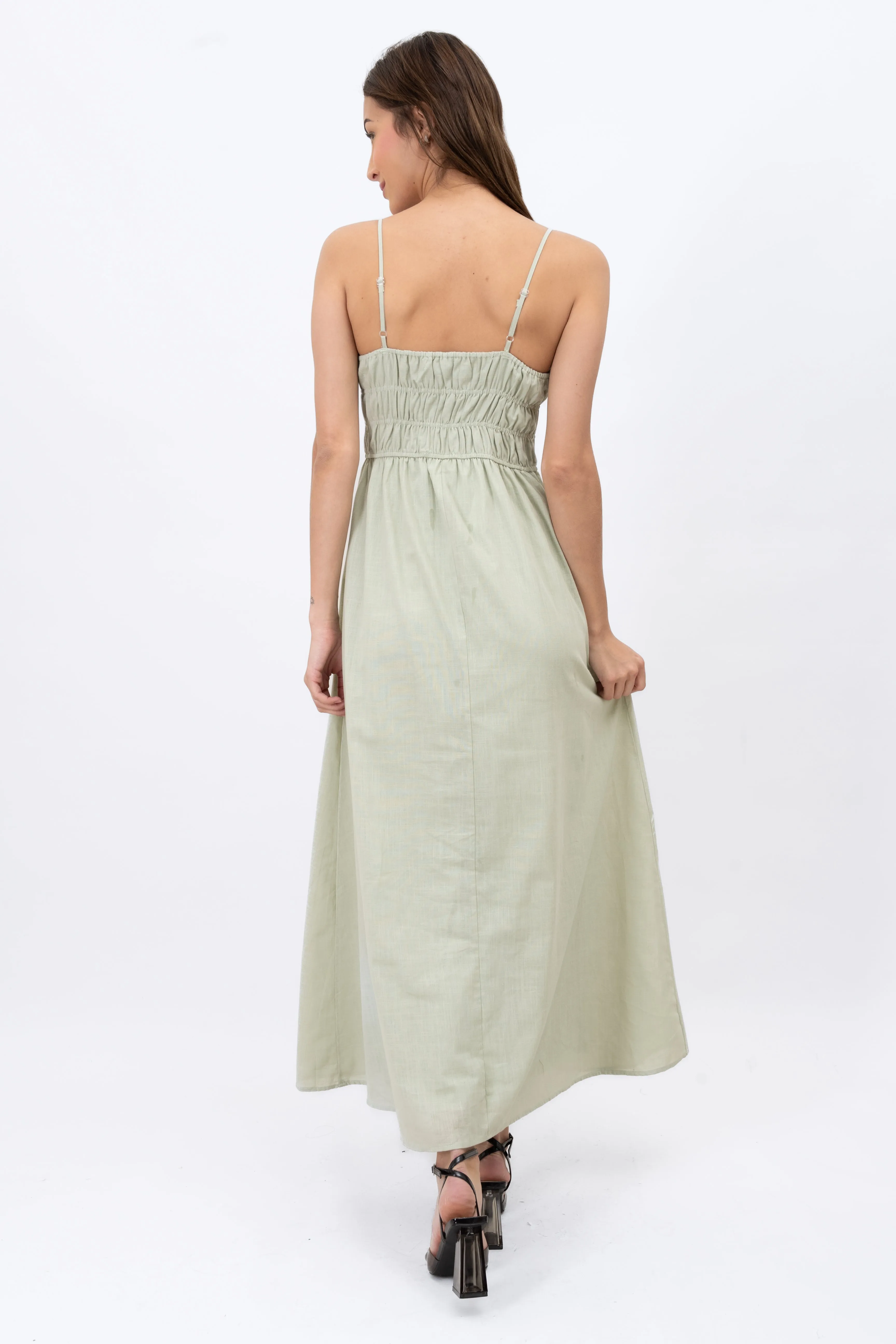 Maxi Vestido Tirantes Liso sold by Shasa product image thumbnail 4