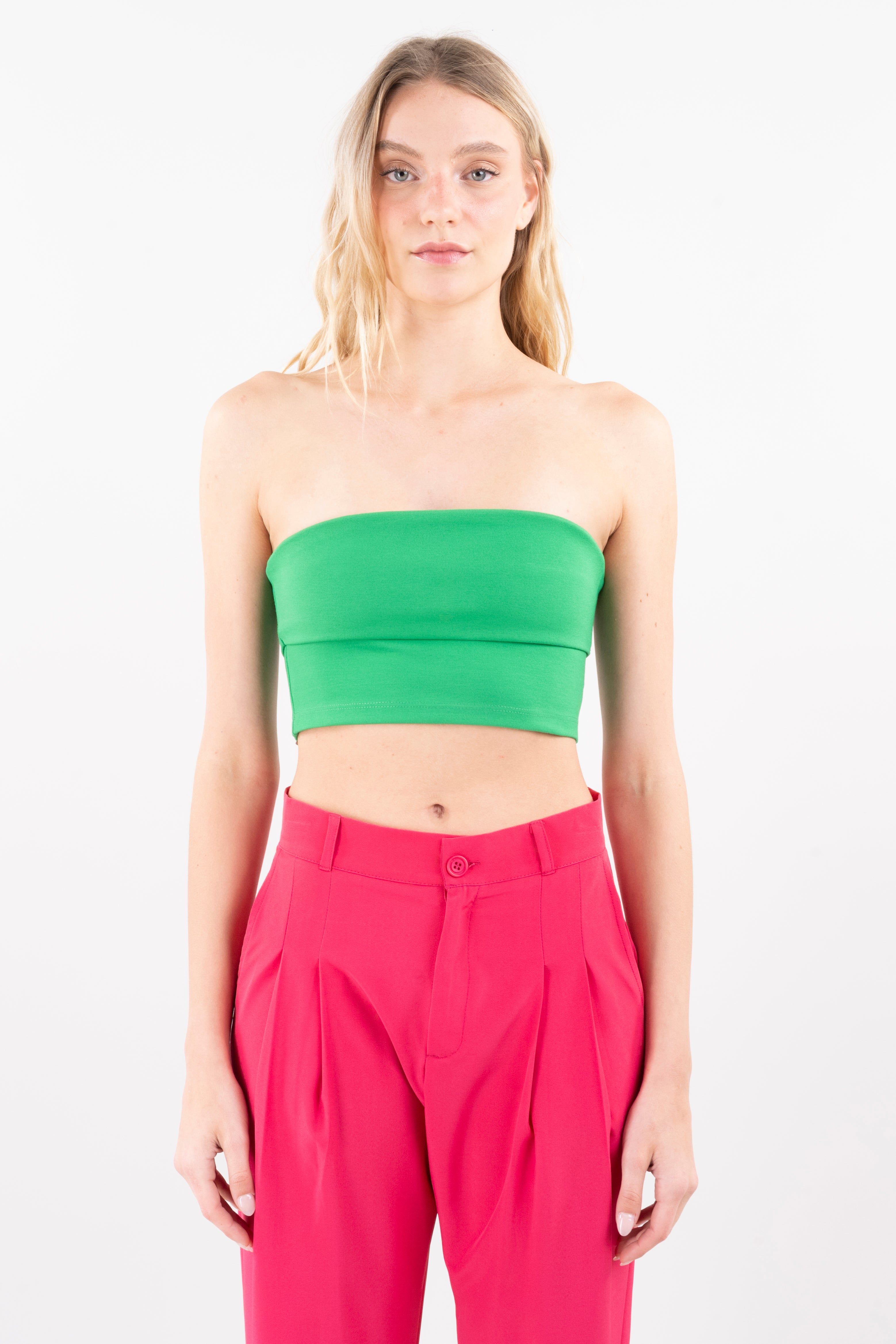 Top crop strapless sold by Shasa product image thumbnail 2