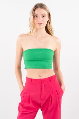 Top crop strapless sold by Shasa
