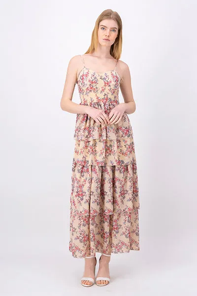 Vestido Maxi Flores Olanes sold by Shasa product image thumbnail 2