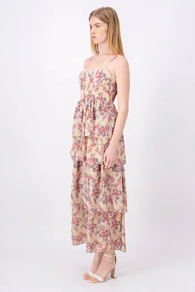Vestido Maxi Flores Olanes sold by Shasa product image thumbnail 3