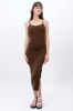 Vestido maxi con textura sold by Shasa
