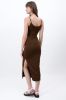 Vestido maxi con textura sold by Shasa
