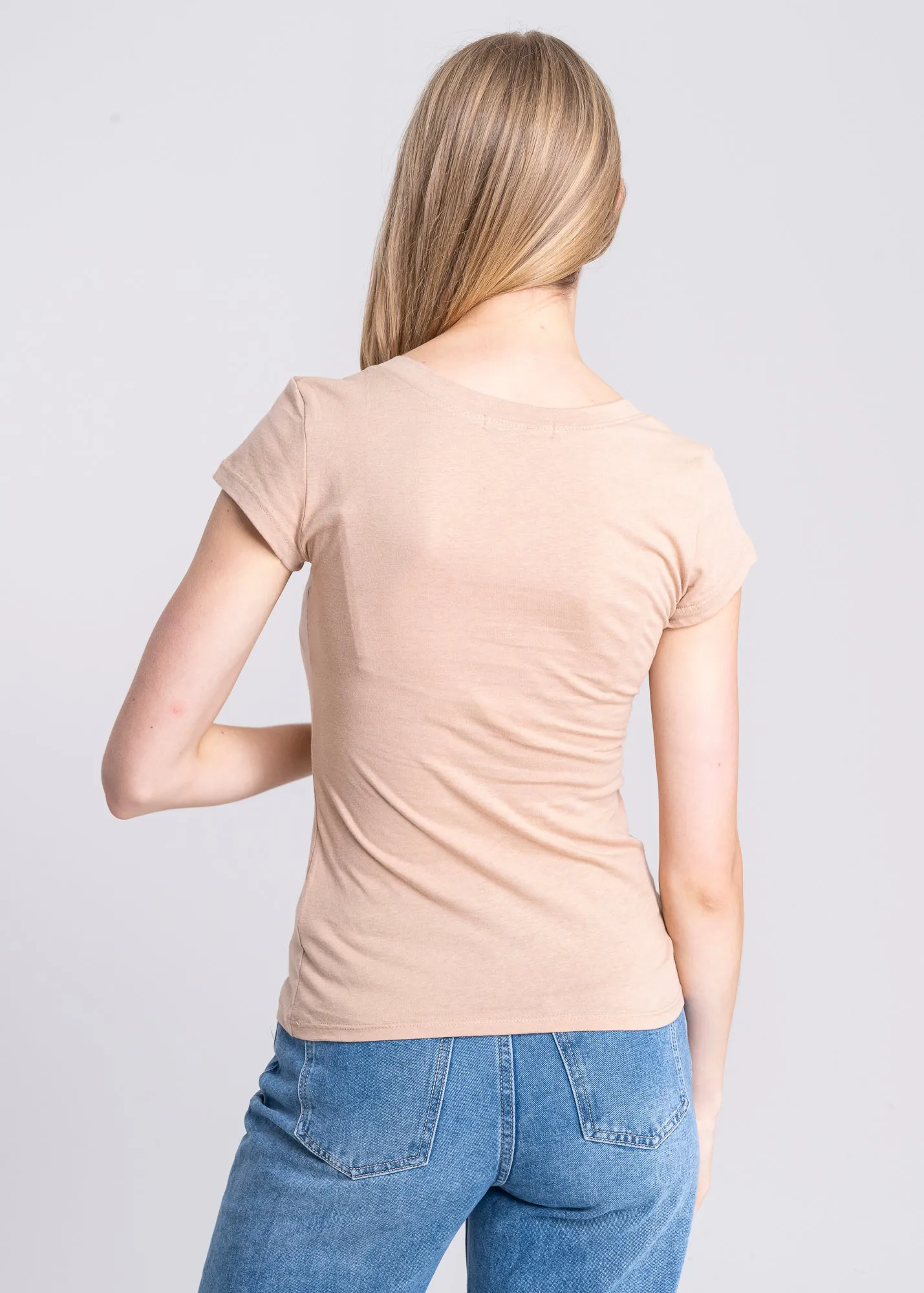 Blusa manga corta cuello v sold by Shasa product image thumbnail 4