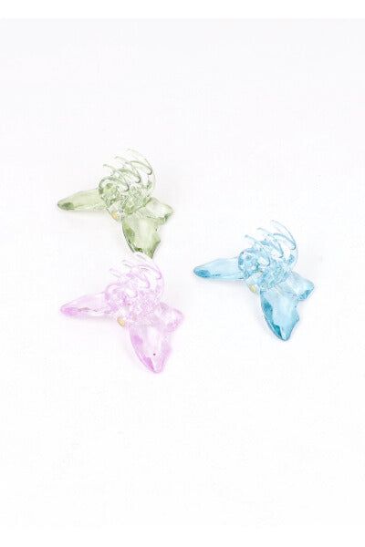 Set 3 Pinzas Mariposa Transparente sold by Shasa product image thumbnail 3
