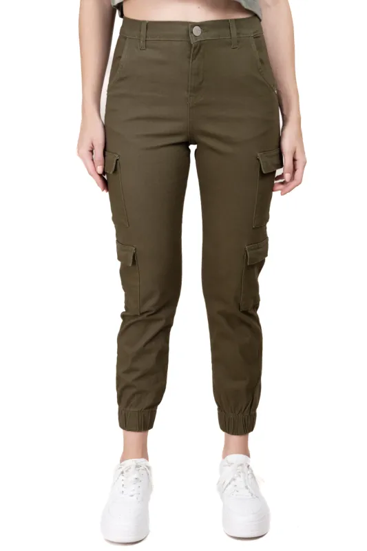 Jogger cargo cintura alta sold by Shasa