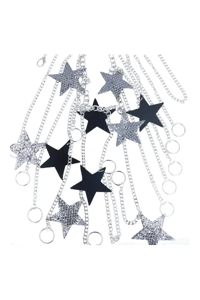 Cinturón cadena estrellas sold by Shasa