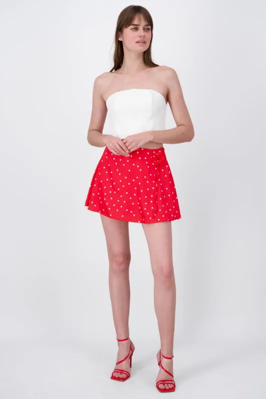 Falda Satin Polkas sold by Shasa