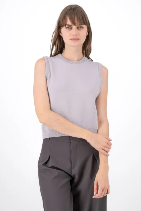 Chaleco Tejido Cuello Redondo Hypsters sold by Shasa