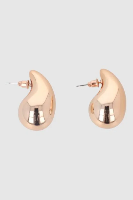 Aretes Gota Metal sold by Shasa