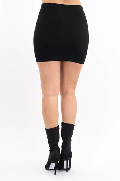 Falda mini asimétrica brillos sold by Shasa product image thumbnail 4