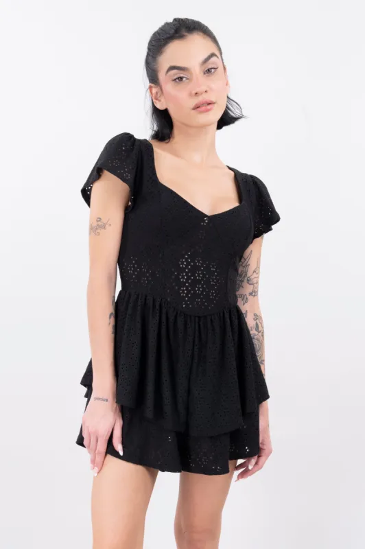 Romper textura doble olan sold by Shasa