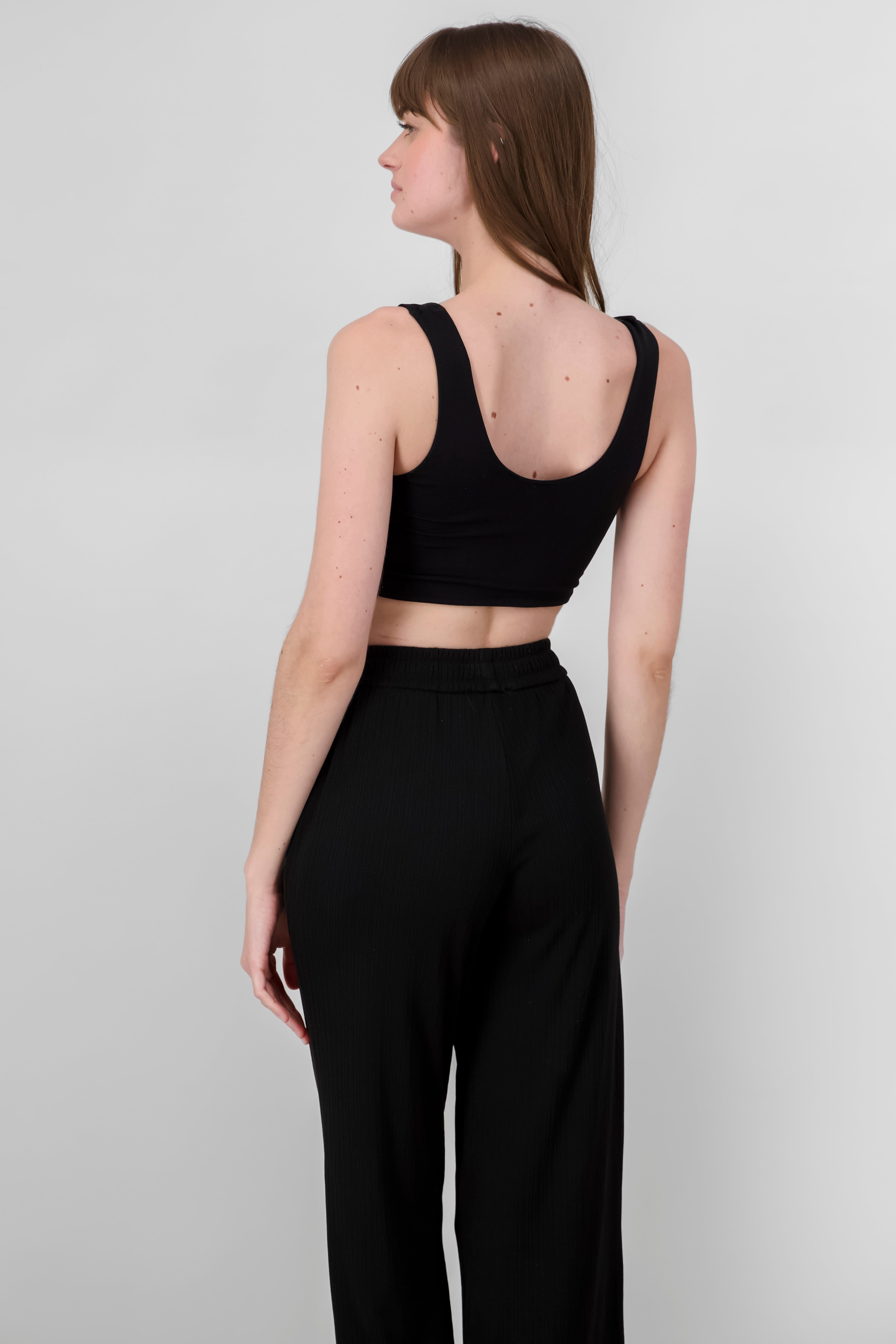Crop top doble tela tirante grueso sold by Shasa product image thumbnail 4