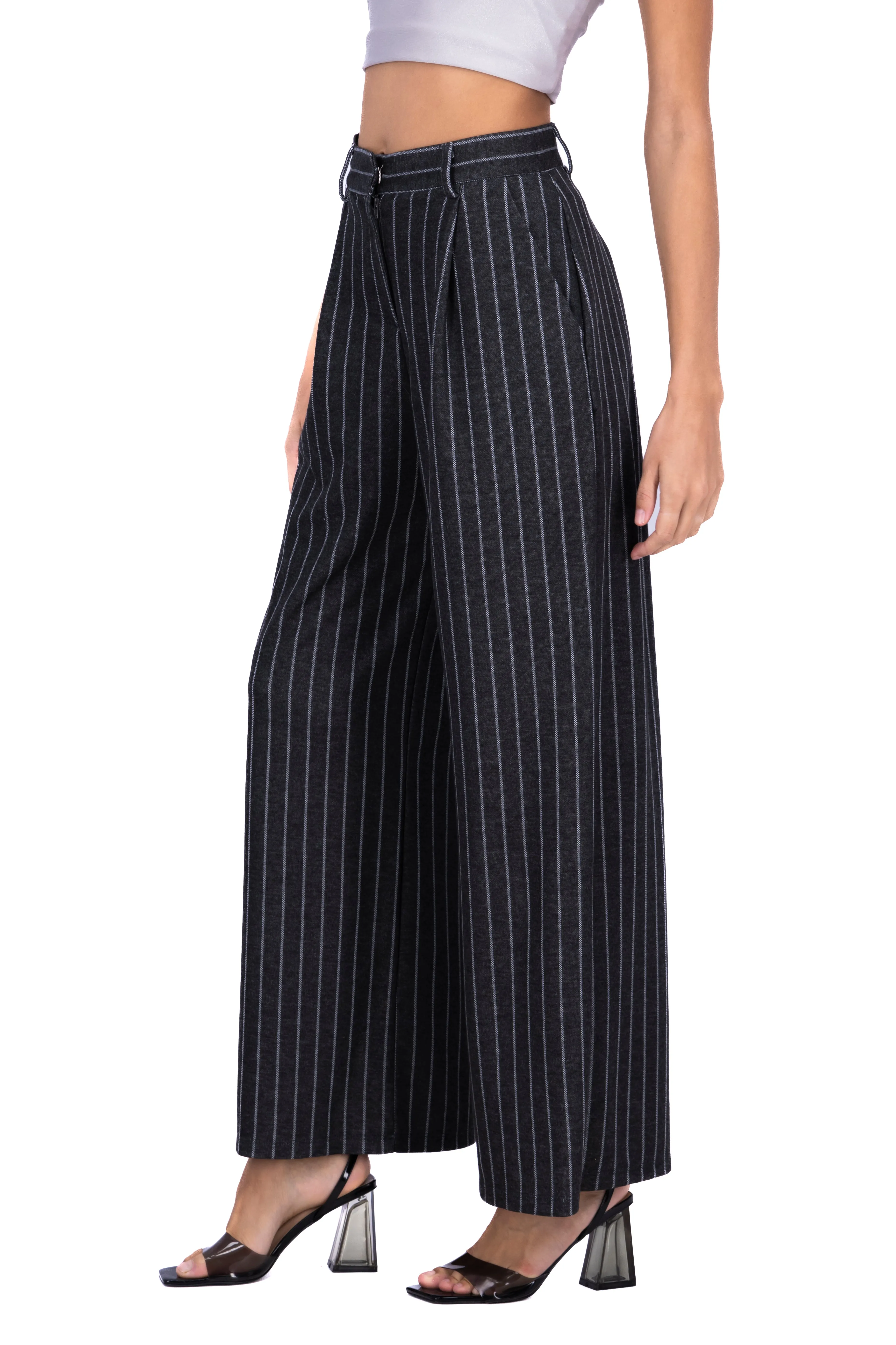 Pantalón wide leg cintura alta sold by Shasa product image thumbnail 3