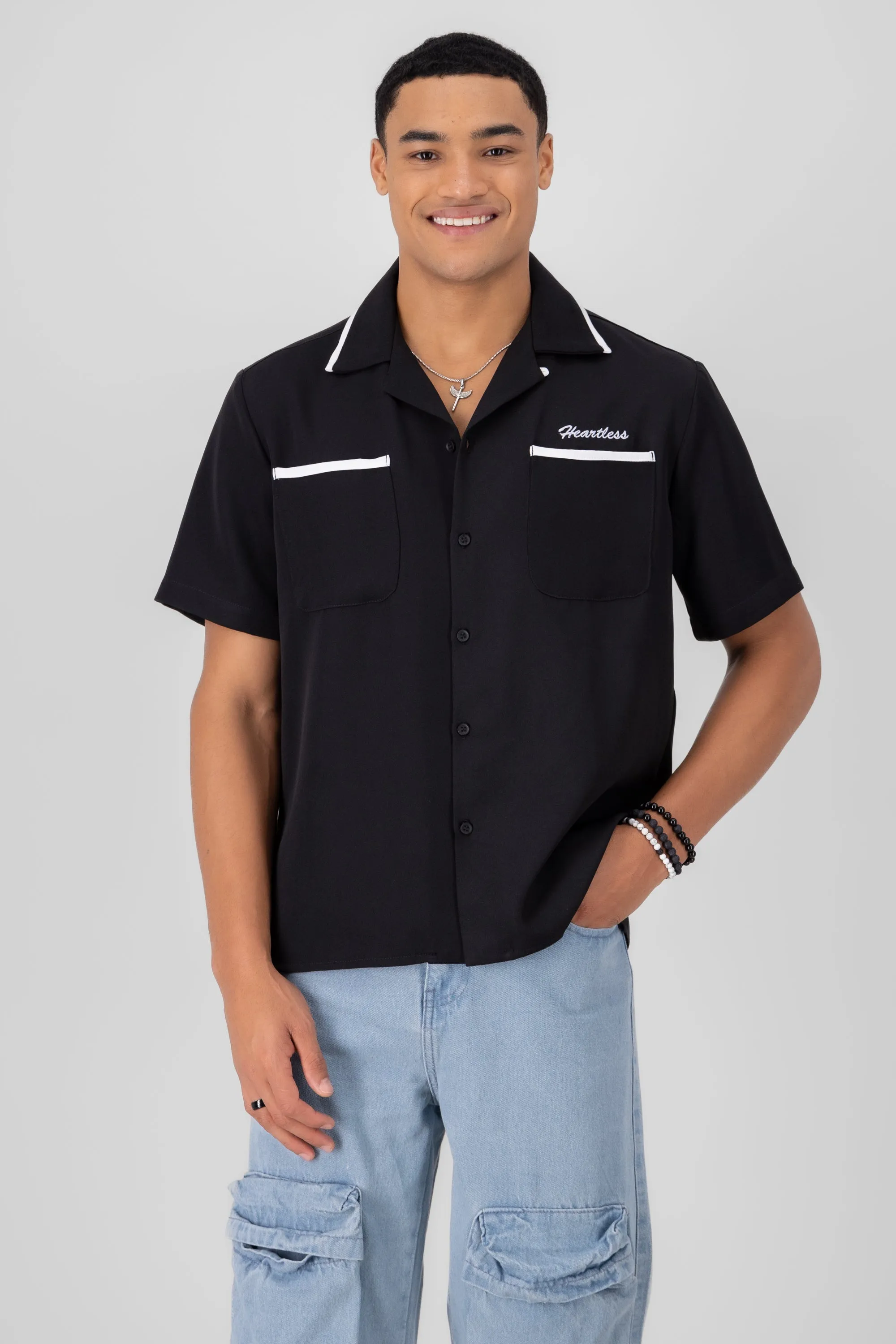 Camisa manga corta heartless sold by Shasa product image thumbnail 3