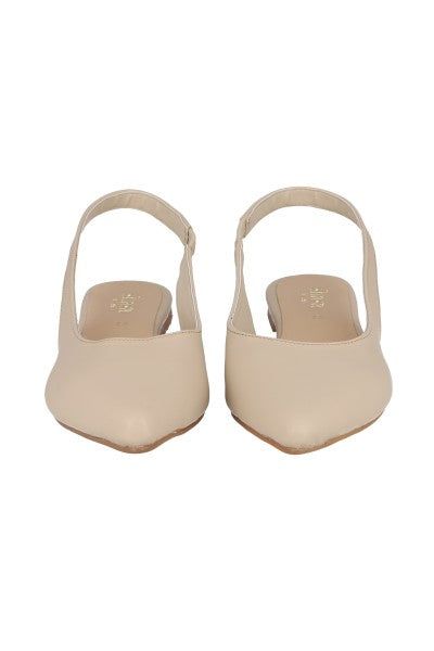 Flat sling back pointy sold by Shasa product image thumbnail 2