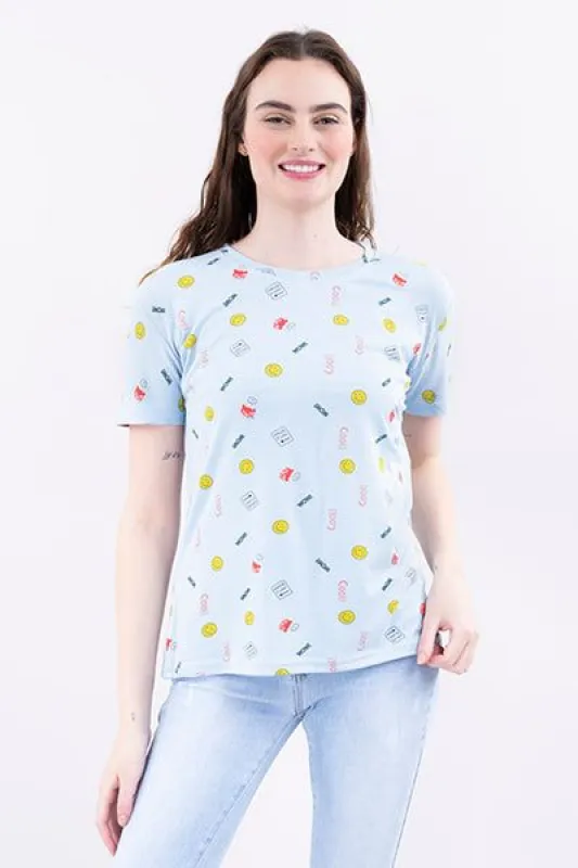 Playera estampada manga corta sold by Shasa