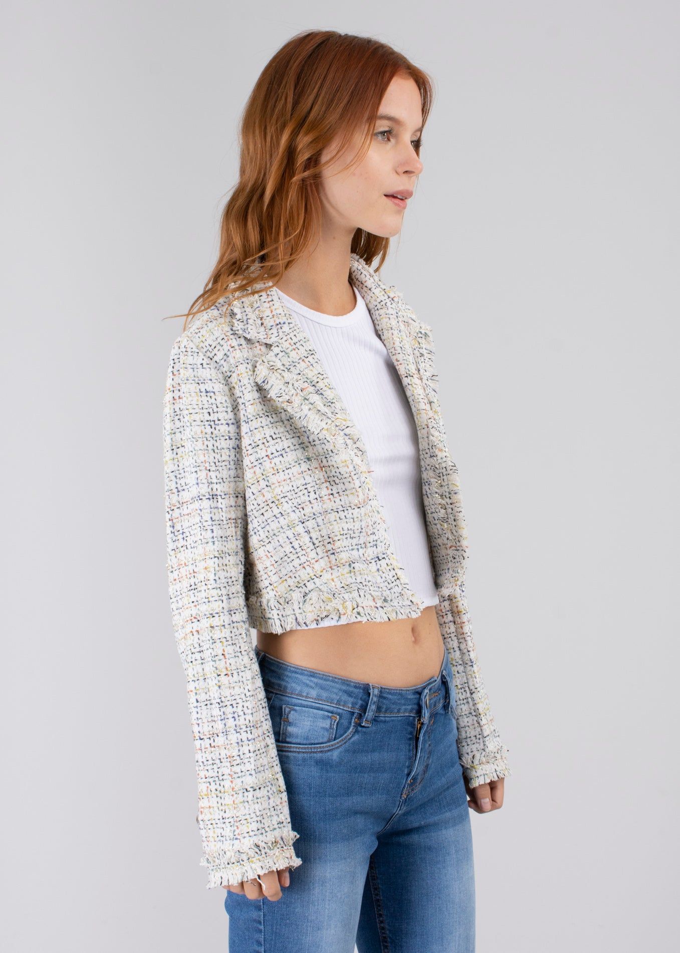 Saco corto tweed sold by Shasa product image thumbnail 3