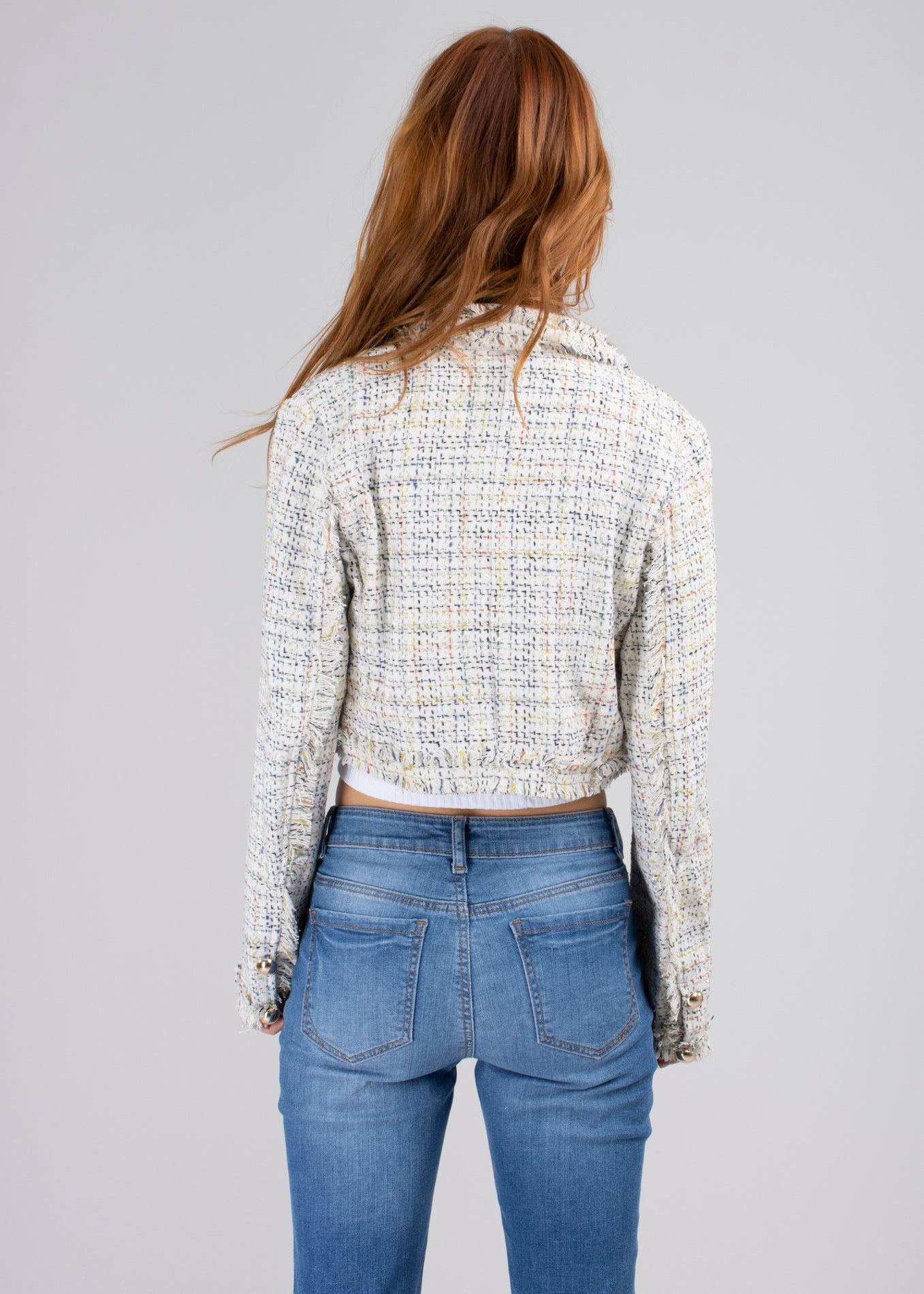 Saco corto tweed sold by Shasa product image thumbnail 4