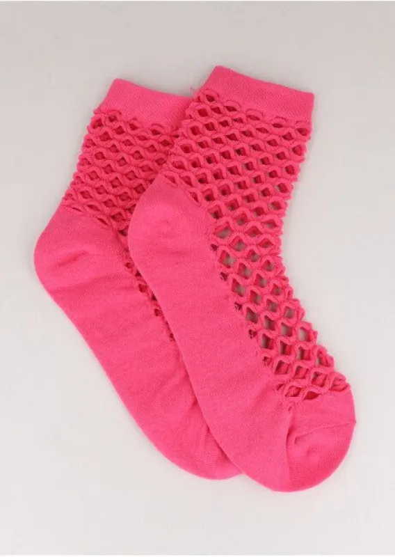 Calcetinesred monocolor sold by Shasa