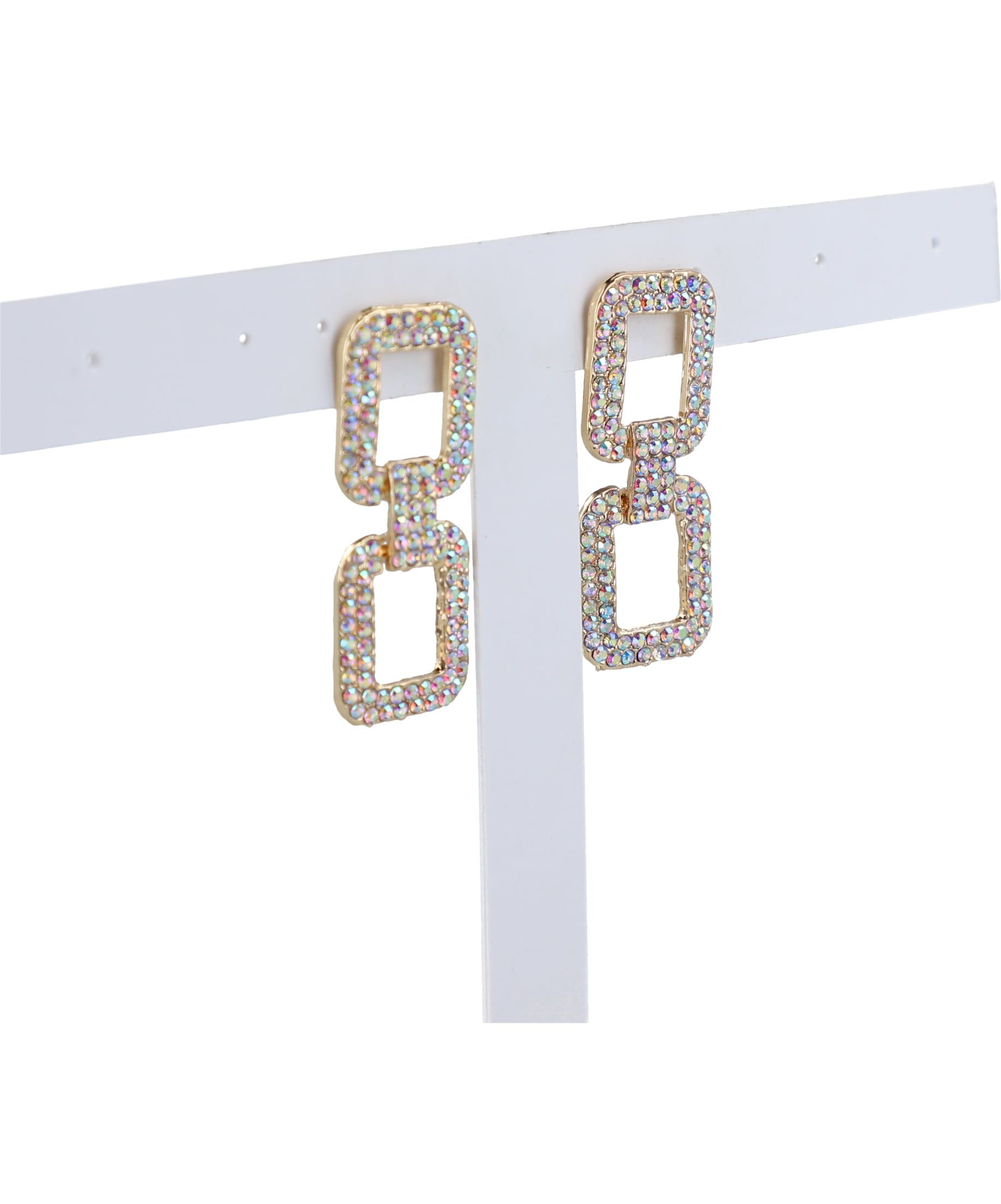 Aretes eslabón brillos sold by Shasa product image thumbnail 2