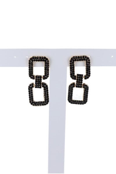 Aretes eslabón brillos sold by Shasa product image thumbnail 3