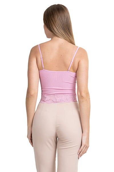 Top rib escote encaje sold by Shasa product image thumbnail 3