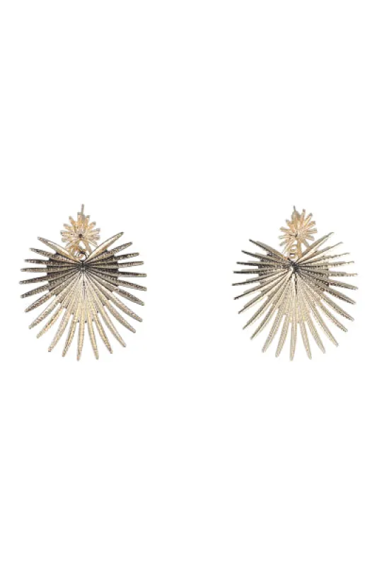 Aretes Corazón Picos sold by Shasa