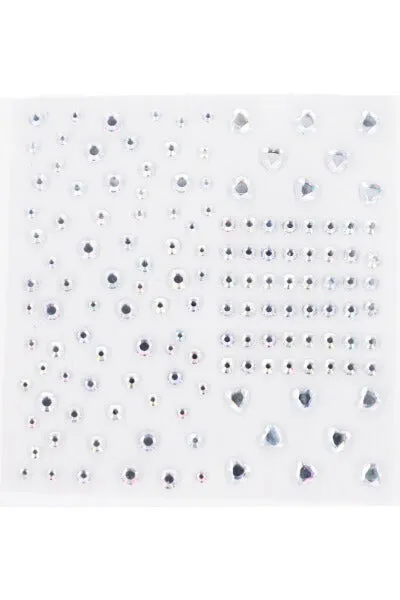 Brillos Faciales Corazones sold by Shasa