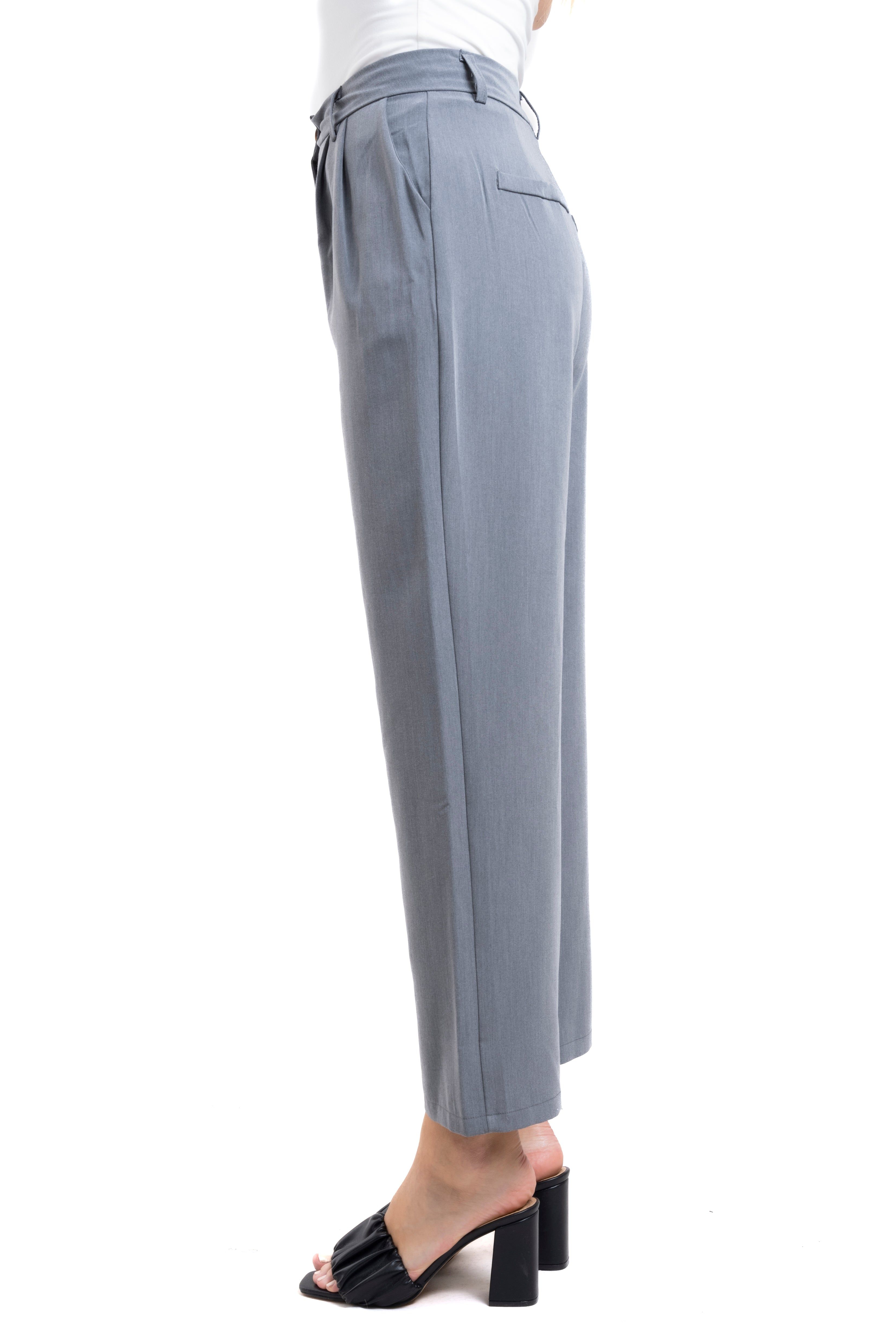 Pantalón recto liso pinzas sold by Shasa product image thumbnail 3