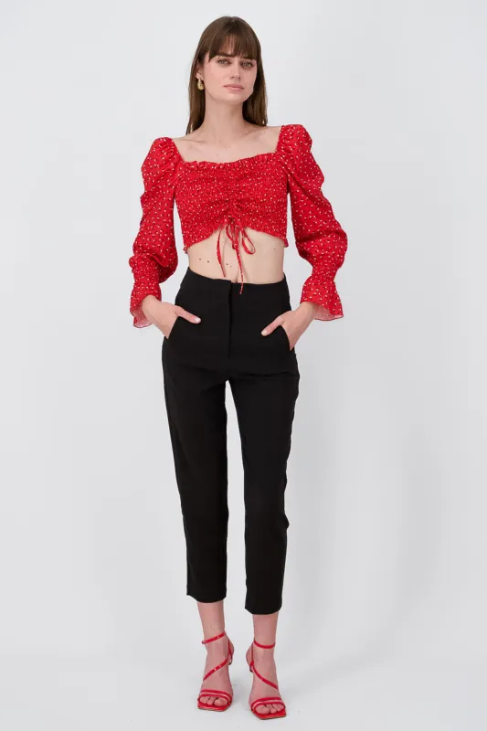 Pantalones de vestir con pinzas sold by Shasa