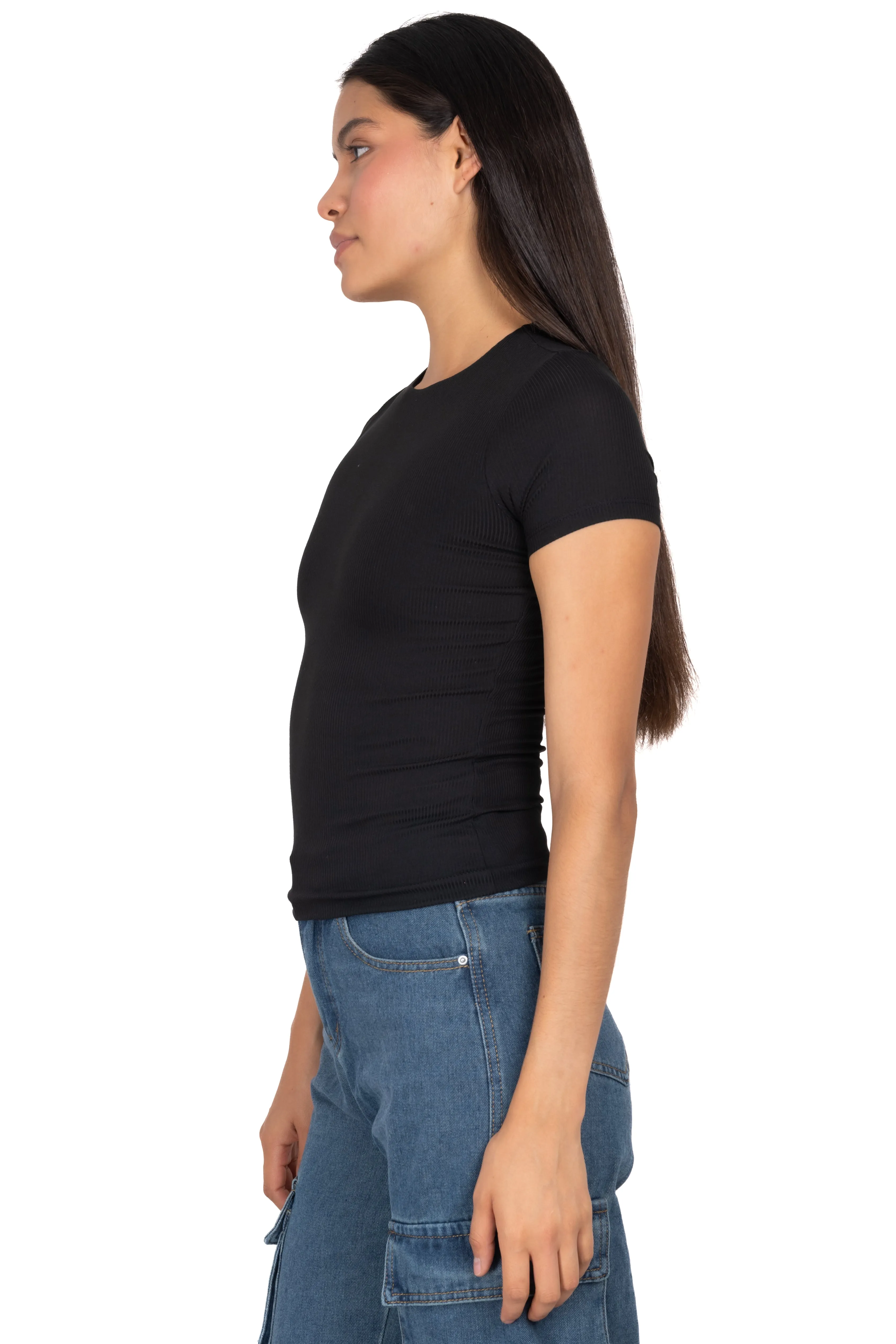 Top tejido doble manga corta sold by Shasa product image thumbnail 3