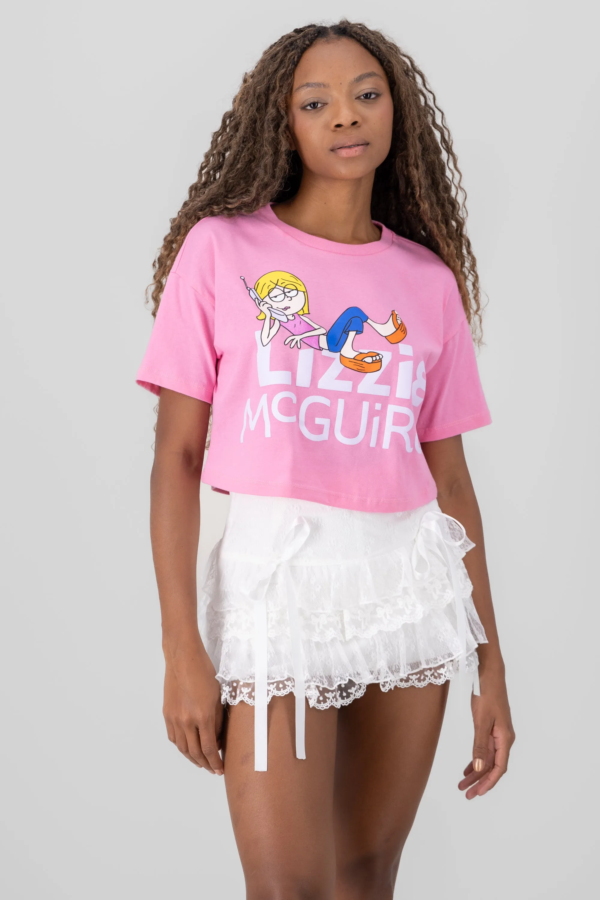 crop lizzie mcguire manga corta sold by Shasa product image thumbnail 2