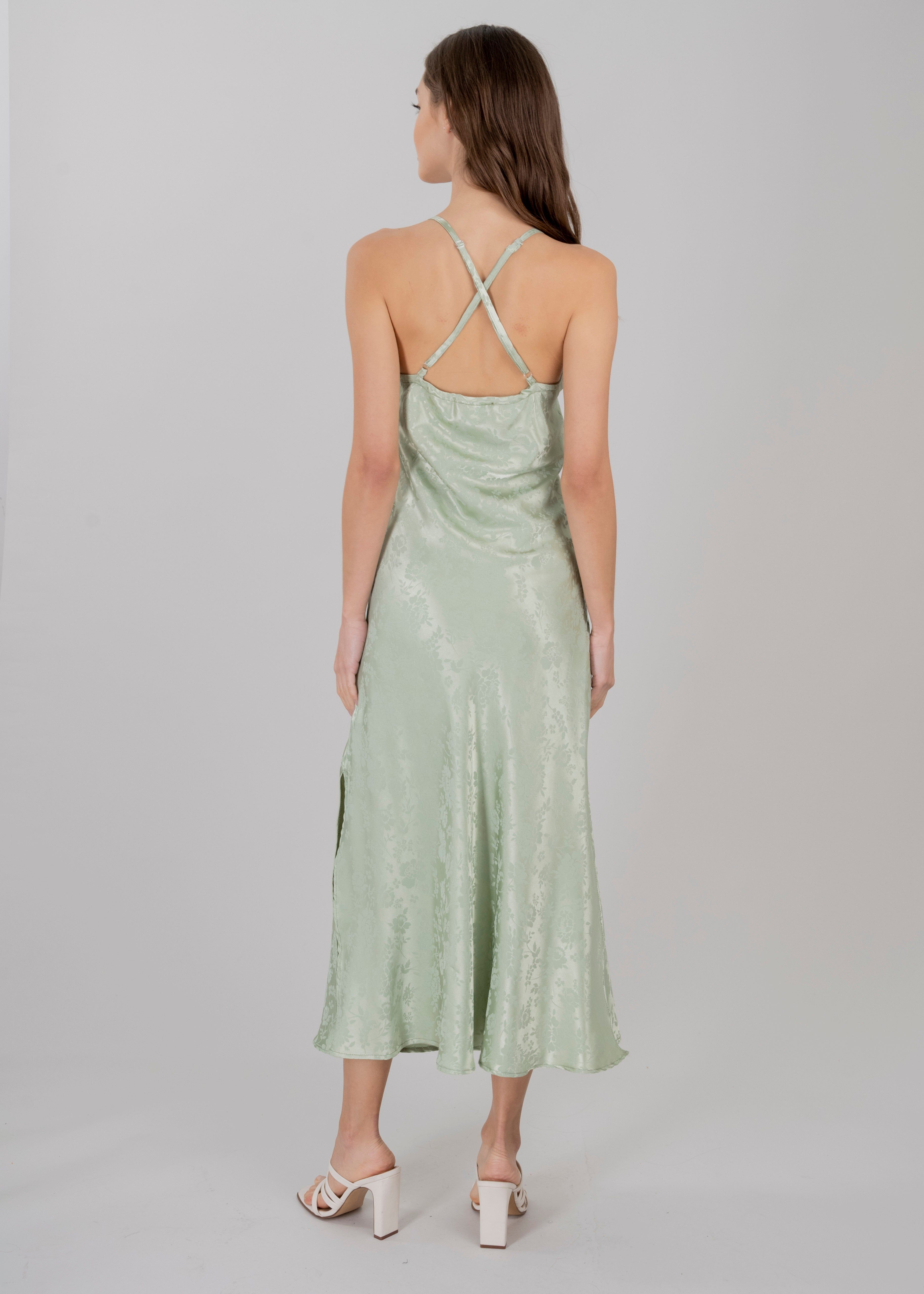 Vestido maxi satín sold by Shasa product image thumbnail 4