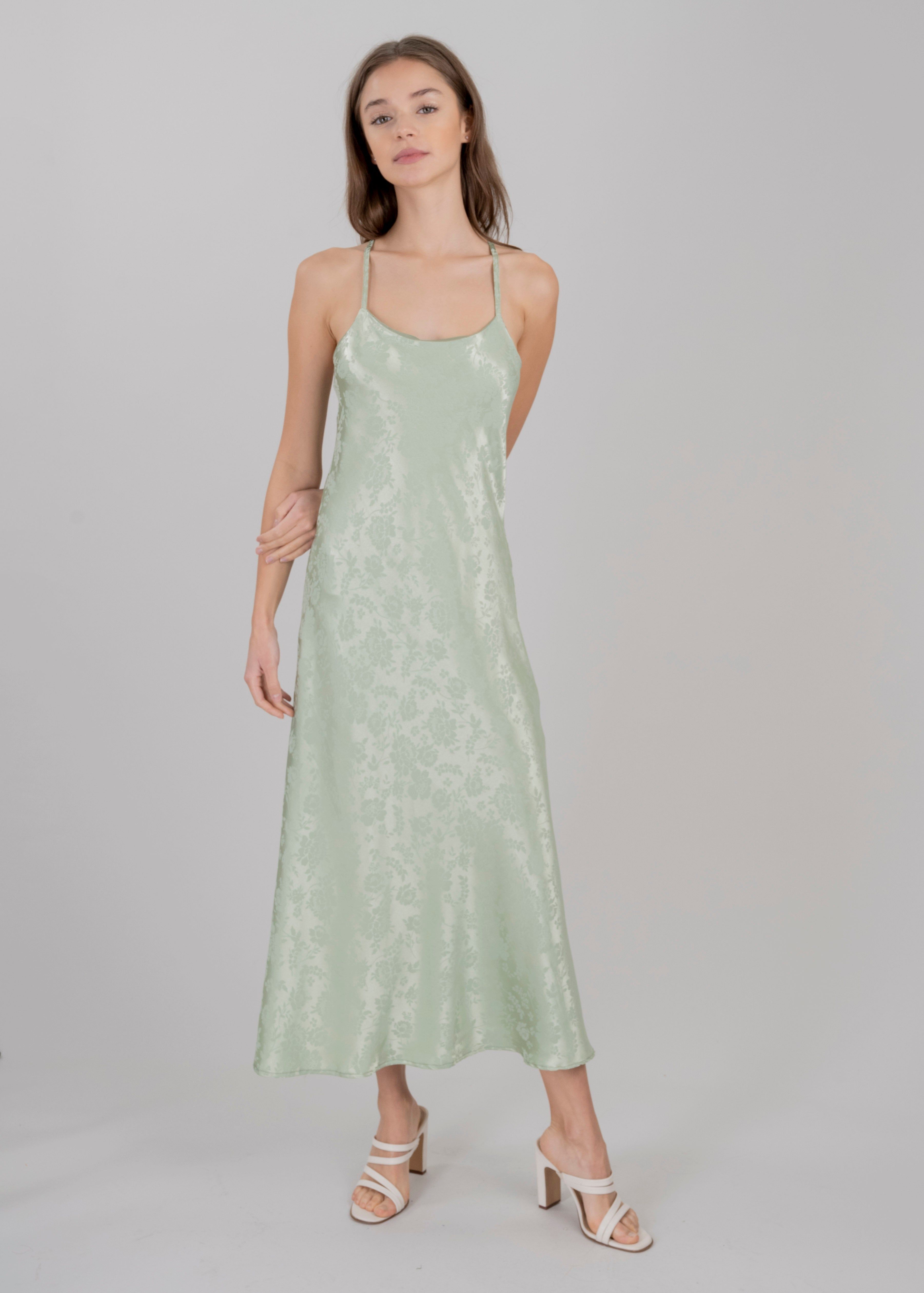 Vestido maxi satín sold by Shasa product image thumbnail 2