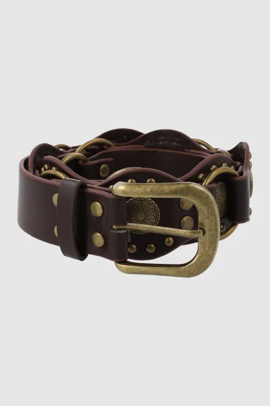 Cinturon boho aros studs sold by Shasa