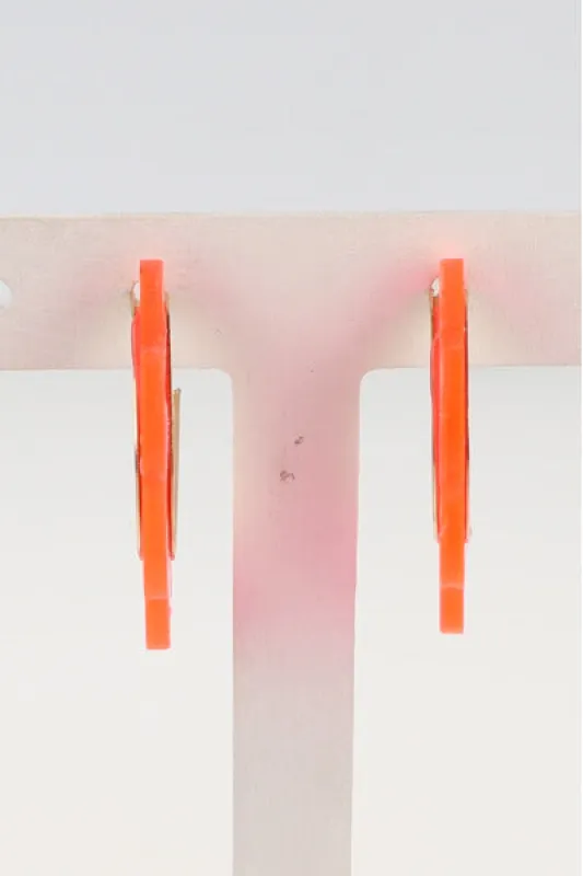 Arracadas Flor Neon sold by Shasa