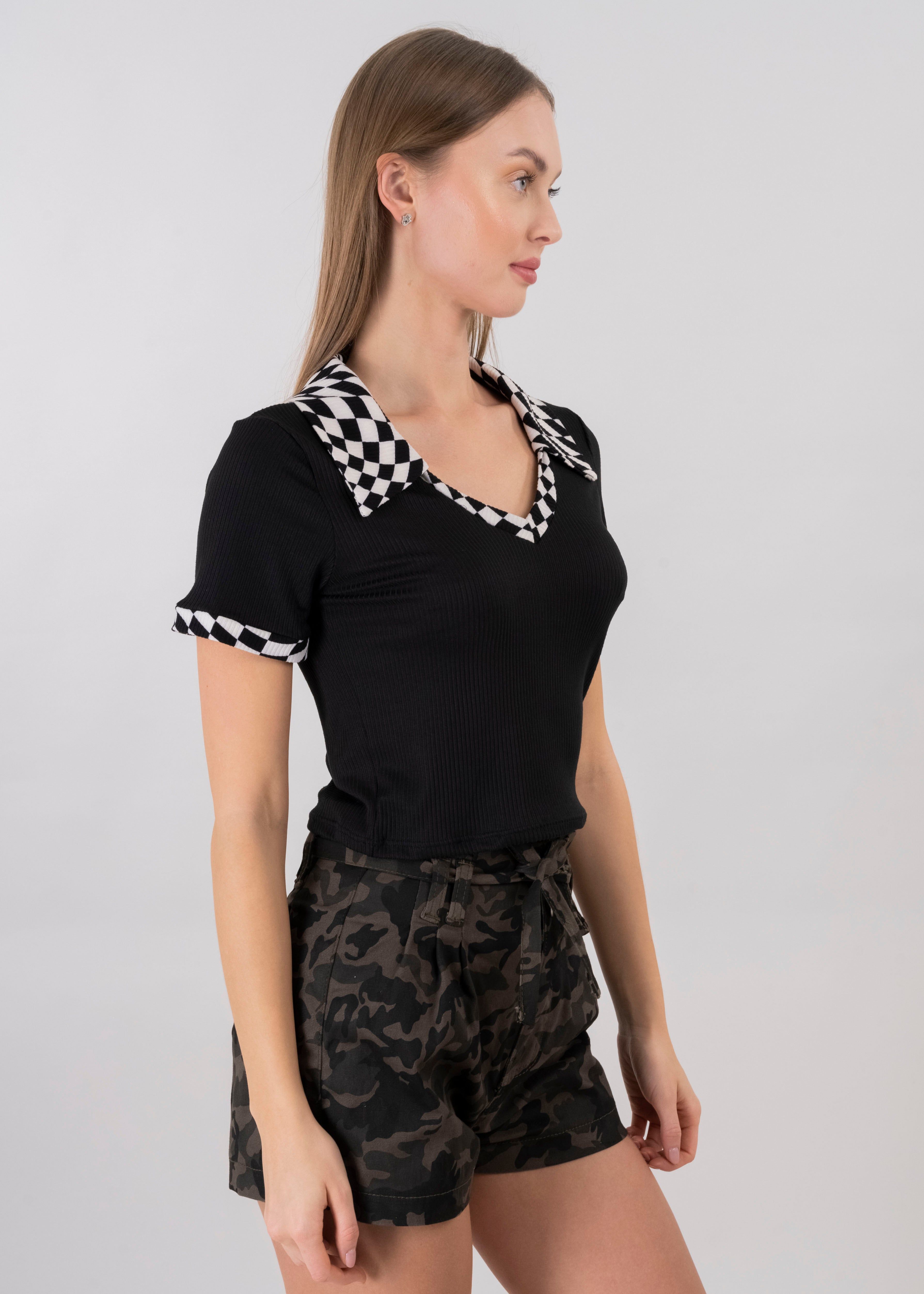 Top cuello ajedrez sold by Shasa product image thumbnail 3