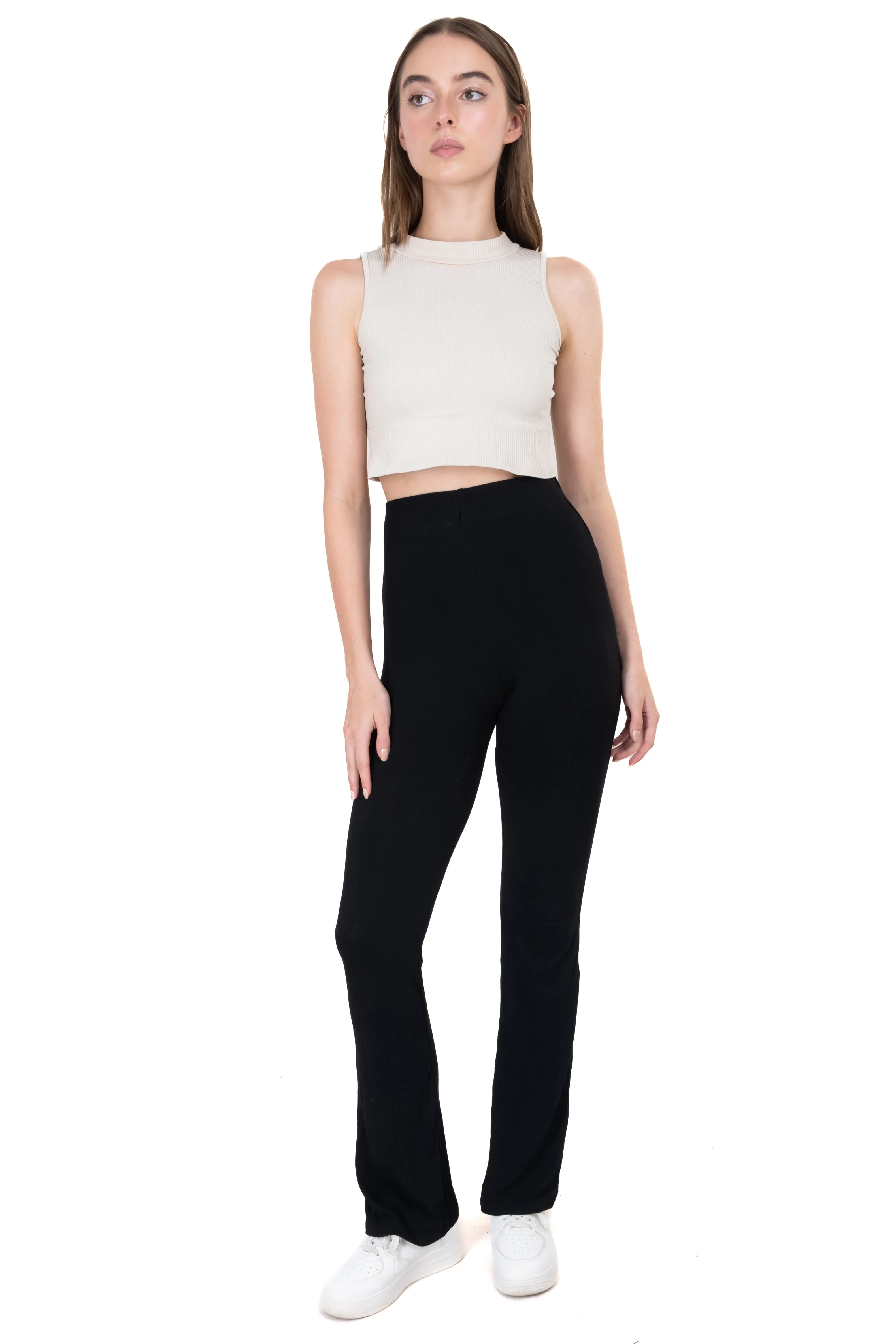 Pantalón cintura alta monocolor sold by Shasa product image thumbnail 2