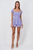 Romper con estampado de flores y olan sold by Shasa