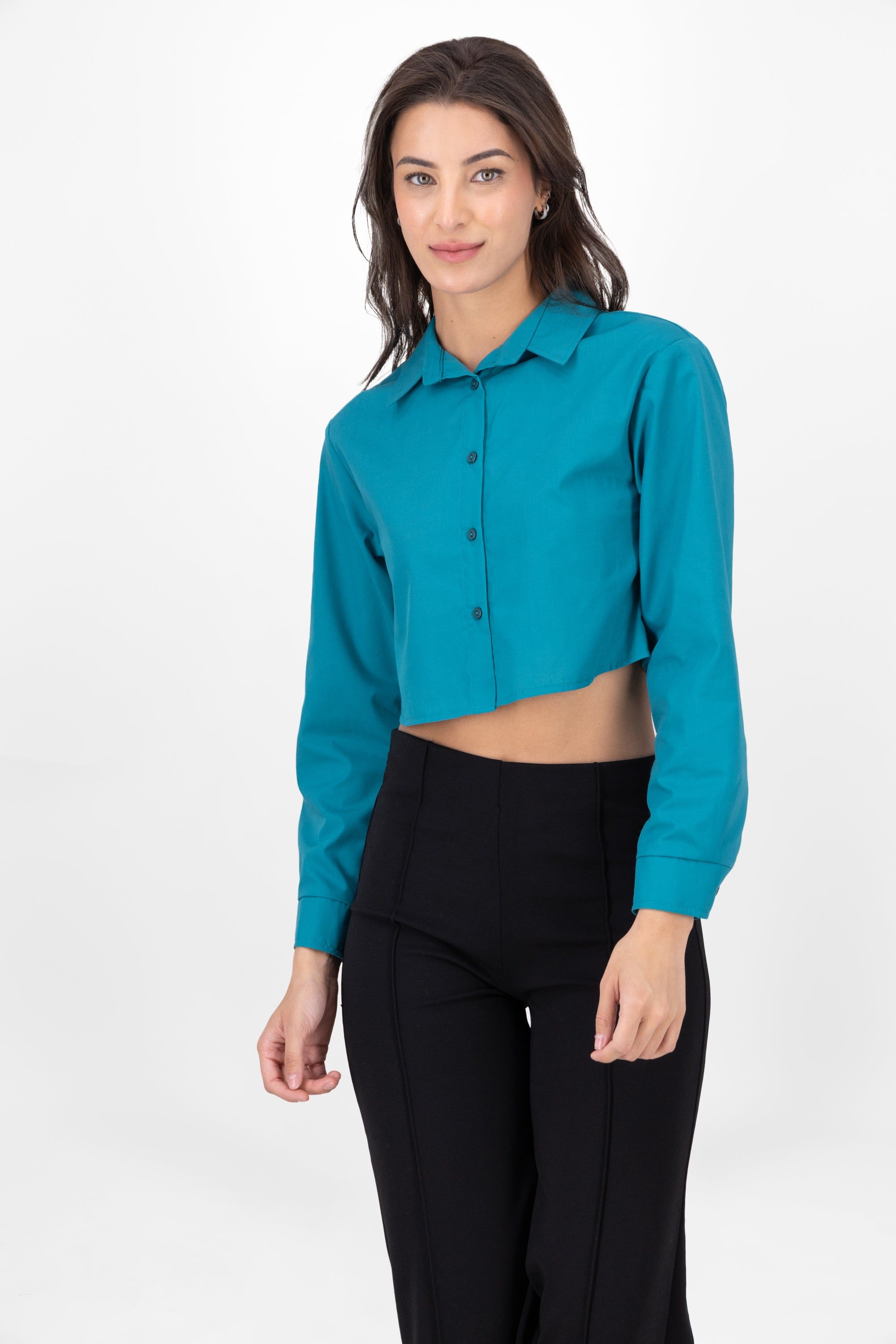 Camisa Crop Manga Larga sold by Shasa product image thumbnail 2