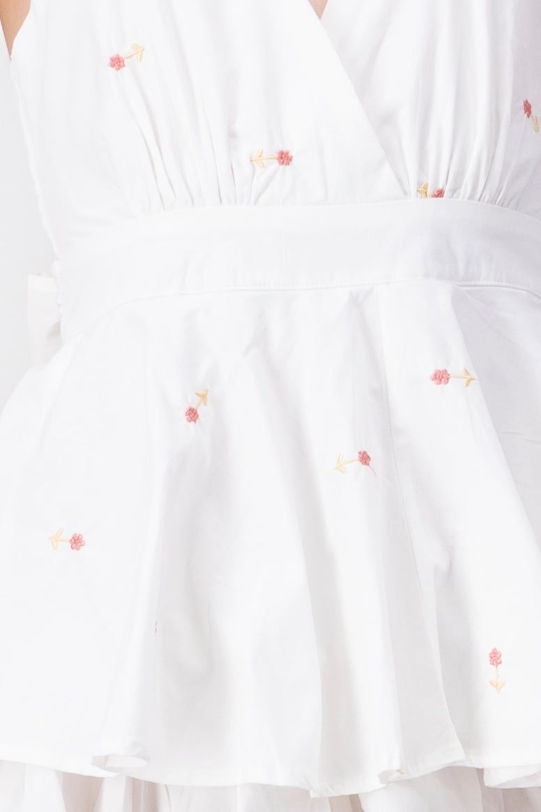 Romper olanes flores bordadas sold by Shasa product image thumbnail 5