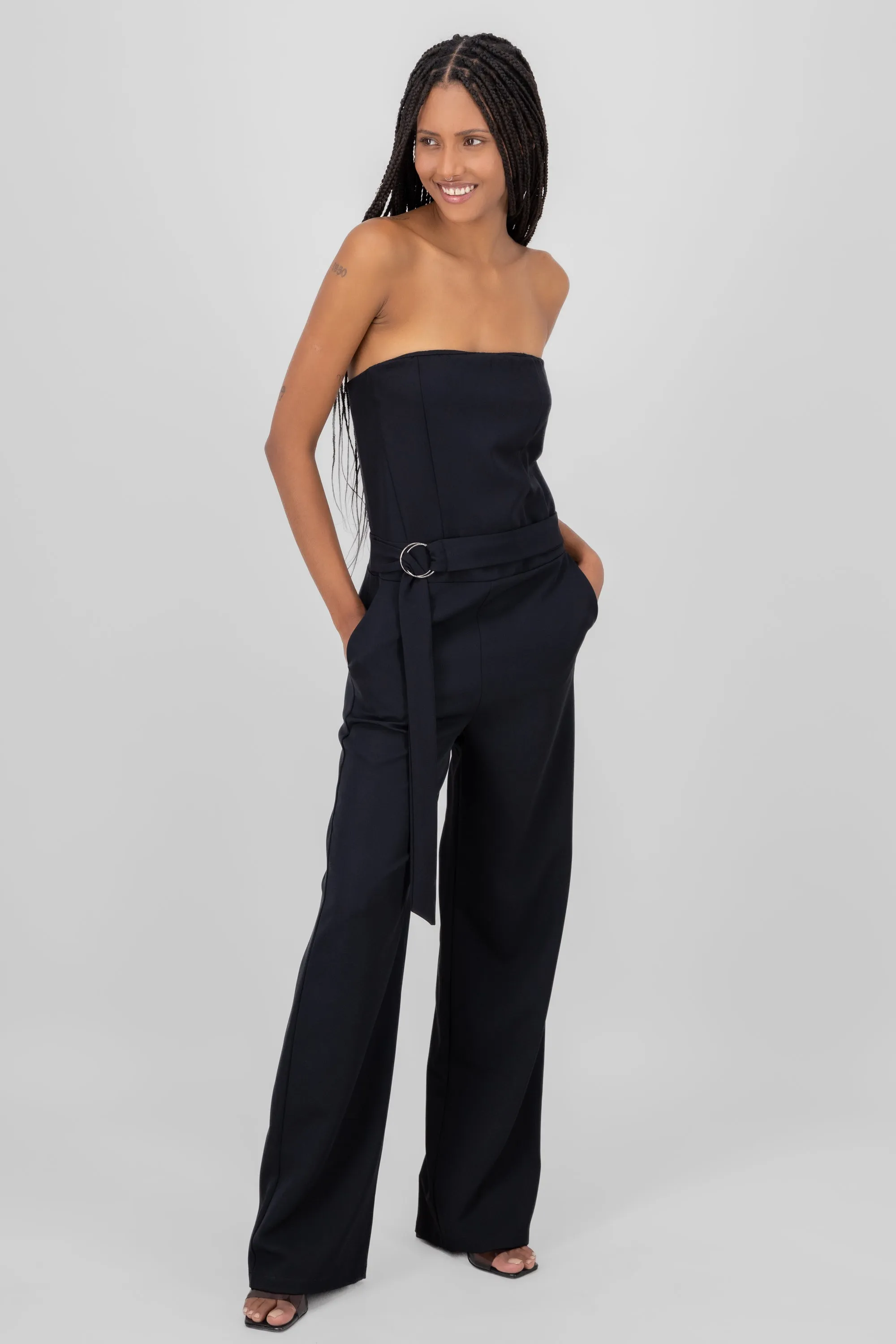 Jumpsuit strapples detalle cinturon sold by Shasa product image thumbnail 2