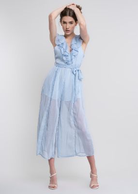 Jumpsuit rayas lurex escote v sold by Shasa